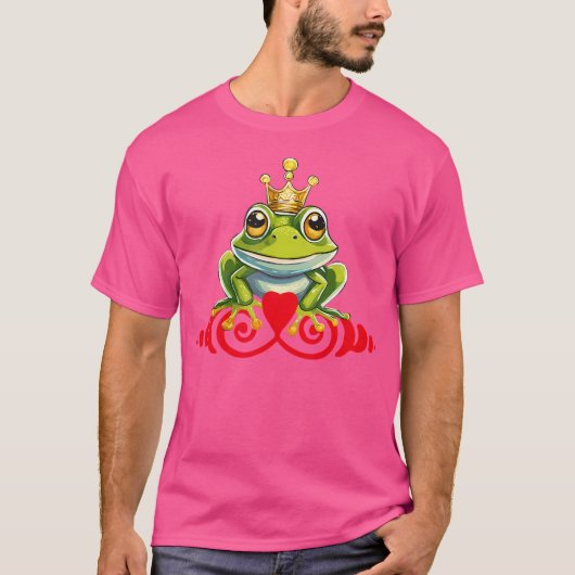 フロッグキングプリンスキス Tシャツ (正面)