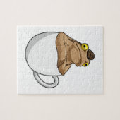 フロッグコーヒーコーヒー豆 ジグソーパズル (横)