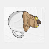 フロッグコーヒー コーヒー豆 フリースブランケット (正面(横))