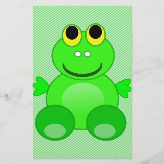 フロッグスクラップブック紙 便箋 (正面)