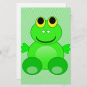 フロッグスクラップブック紙 便箋 (正面/裏面)