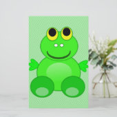 フロッグスクラップブック紙 便箋 (スタンド正面)