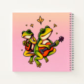 フロッグスバンド調和 ノートブック (裏面)