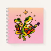 フロッグスバンド調和 ノートブック (正面)