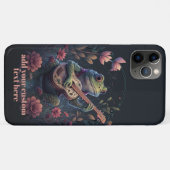 フロッグス遊ギターワイルドフラワーコテージコアカスタム Case-Mate iPhoneケース (裏面(横))