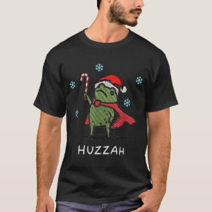 フロッグナイトの掛け声 剣の面白いミーム クリスマス Tシャツ