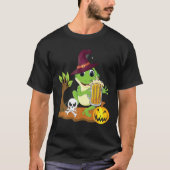 フロッグハロウィン衣装服装マッシュルームコッタゲコア Tシャツ (正面)