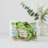 フロッグバイザレイクポストクロッシング ポストカード (スタンド正面)