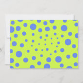 フロッグバウンス誕生日 招待状 (裏面)