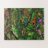 フロッグパズル簡単 ジグソーパズル (横)