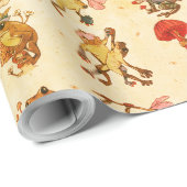 フロッグパターンコテージコアスタイル ラッピングペーパー (ロールコーナー)