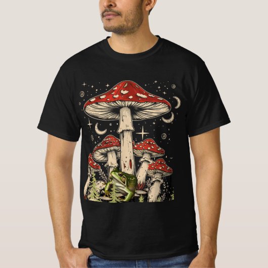 フロッグファンキーインボホレトロスタイルボホレトロフロッグビブ Tシャツ (正面)