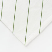 フロッグプリンスグリーン金ゴールドクラウン名前をカスタムするギフト フリースブランケット (角)