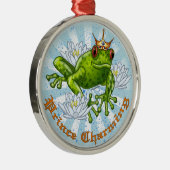 フロッグプリンス魅力的オーナメント メタルオーナメント (右)