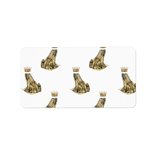 フロッグプリンス魔法チャームファンタジーゴールデンクラウン ラベル (正面)