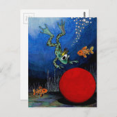 フロッグプリンス ポストカード (正面/裏面)