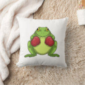 フロッグボクサーボクシング手袋 クッション (ブランケット)