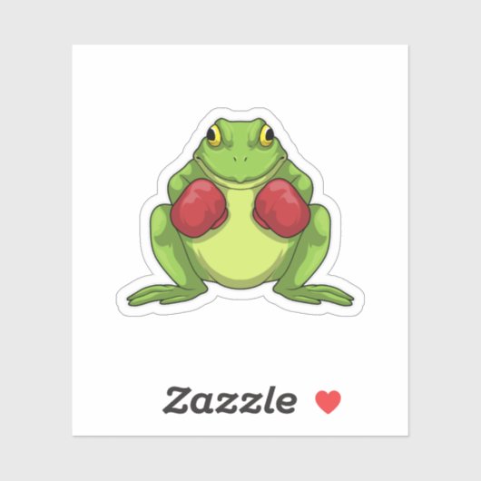 フロッグボクサーボクシング手袋 シール (シート)