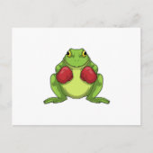 フロッグボクサーボクシング手袋 ポストカード (正面)