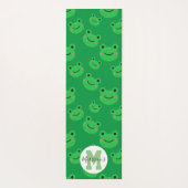 フロッグモノグラム可逆 ヨガマット (裏面)