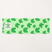 フロッグモノグラム可逆 ヨガマット (正面(横))