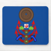 フロッグロープアローマウスパッド！マウスパッド マウスパッド (正面)