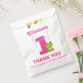 フロッグ1thバースデーパーティーの好意バッグ フェイバーバッグ (封をした状態)