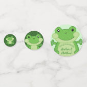 フロッグ・ベビー・シャワー・グリーン コンフェッティ (正面)