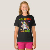 フロッシングユニコーン第4級卒業4級 Tシャツ (正面フル)