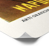 フロッタラウロナポリGenovaイタリアのヴィンテージポスター ポスター (角)