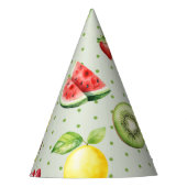 フロッティの女の子誕生日パーティー パーティーハット (正面)