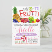 フロッティ誕生日パーティーへの招待 招待状 (スタンド正面)