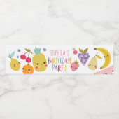 フロッティ誕生日パーティー ペットボトルラベル (シングルラベル)