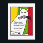 フロッド引用文 ポストカード<br><div class="desc">基本的なTシャツと製品。</div>