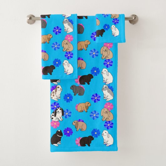 フロッピーで育てたウサギ バスタオルセット (インサイチュ)