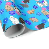 フロッピーで育てたウサギ ラッピングペーパー (ロールコーナー)