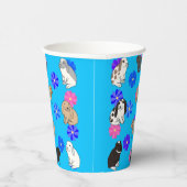 フロッピーで育てたウサギ 紙コップ (右)