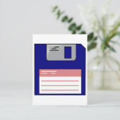 フロッピーディスク招待状 招待状 (スタンド正面)