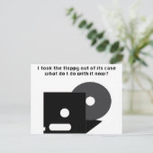 フロッピーディスク機能 ポストカード (スタンド正面)