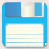 フロッピーディスク コースター (正面)