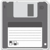 フロッピーディスク シール (正面)