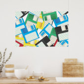 フロッピーディスク ポスター (キッチン)