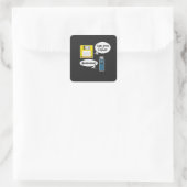 フロッピーディスクUSB スクエアシール (バッグ)