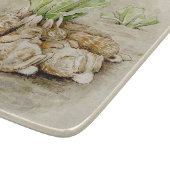 フロッピーバニー眠っている(Beatrix Potter) カッティングボード (角)