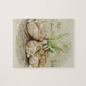 フロッピーバニー眠っている(Beatrix Potter) ジグソーパズル (横)