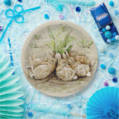 フロッピーバニー眠っている(Beatrix Potter) ペーパープレート (パーティー)