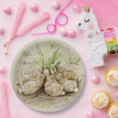 フロッピーバニー眠っている(Beatrix Potter) ペーパープレート (パーティー)