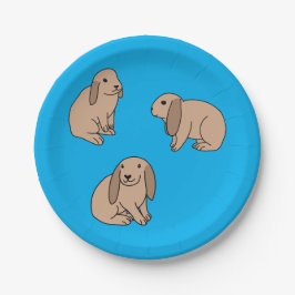 フロッピー付きバンニ ペーパープレート