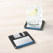 フロッピー・ディスクコンピュータコルクのコースターのカッコいいの技術 コースター (右側)