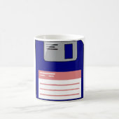 フロッピー・ディスクマグ コーヒーマグカップ (中央)